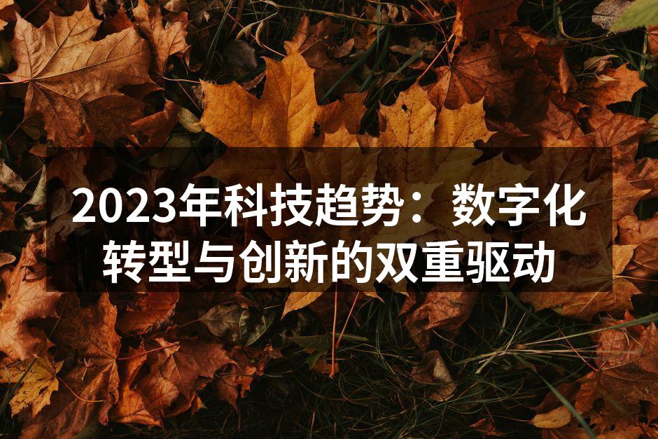数字化转型助力企业发展